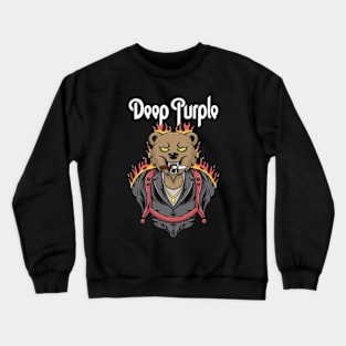 Deep purple vintage Crewneck Sweatshirt